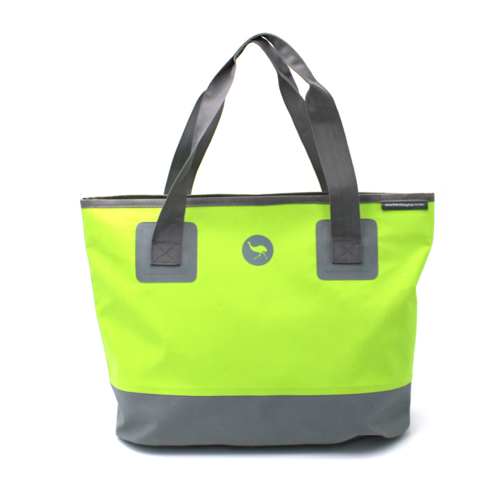 Dry Bag Tote - Lime/Grey