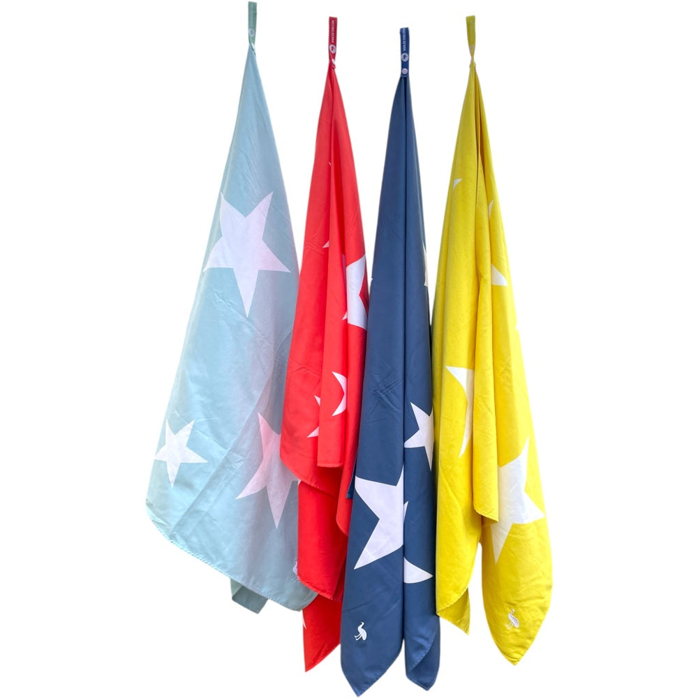 Quick Dry Towels - STAR Spotted, set of 4