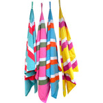 Quick Dry Towels - CHEVRONS Dart, set of 4