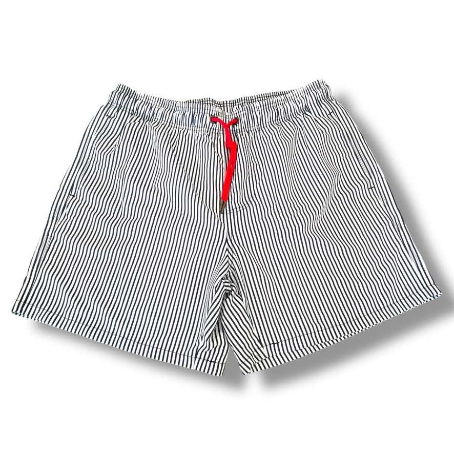 Swim Short - Coral Pink Anchors