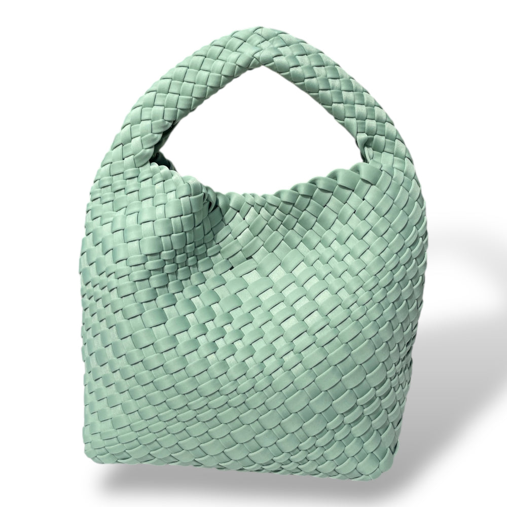 'Victoria' – the petite 2-in-1 tote - Sage