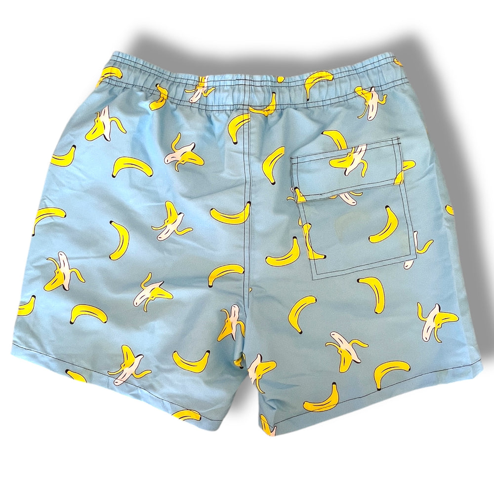 Swim Short - Coral Pink Anchors