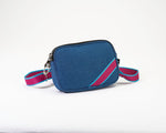 Neoprene Cross Body Bag - Denim