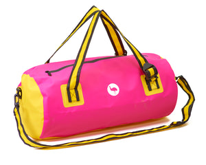 40L Dry Bag Duffel - Pink Yellow