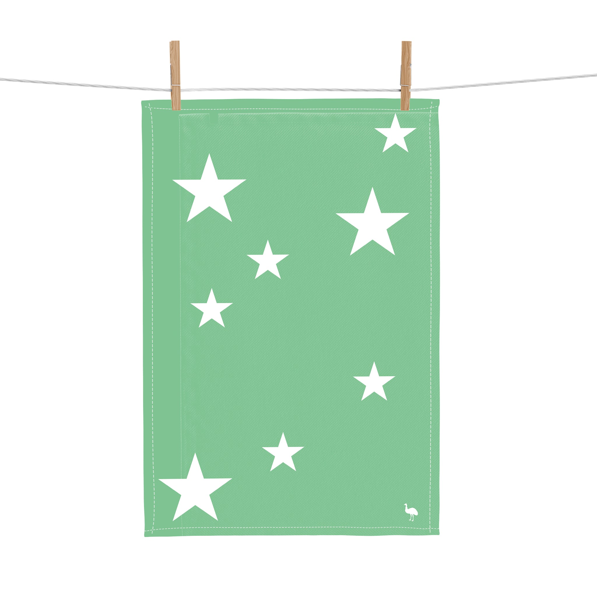 Sustainable Star Towels - Navy